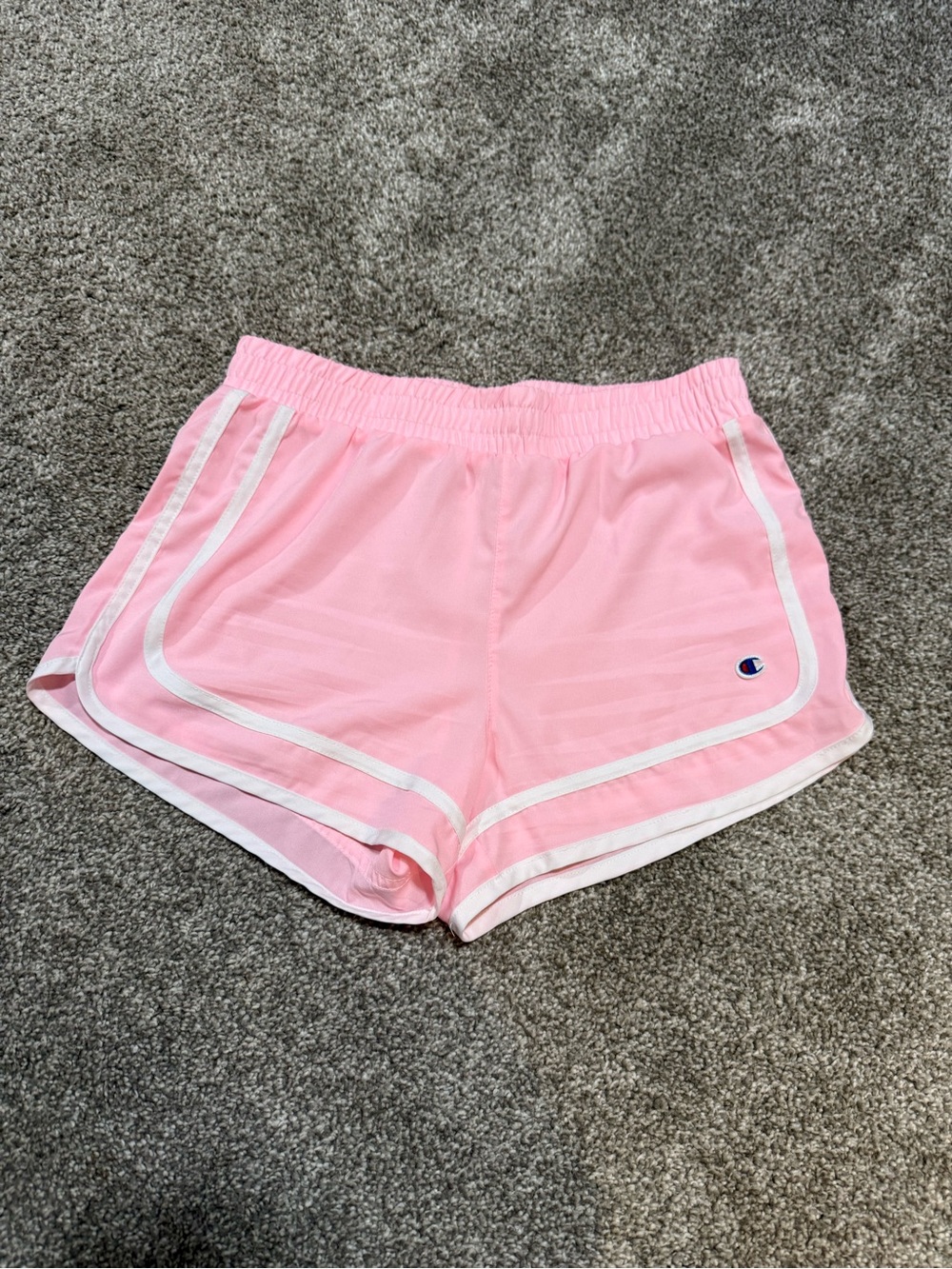$5 for $20 min order ! Champion Pink Athletic Dolphin Shorts with White Trim